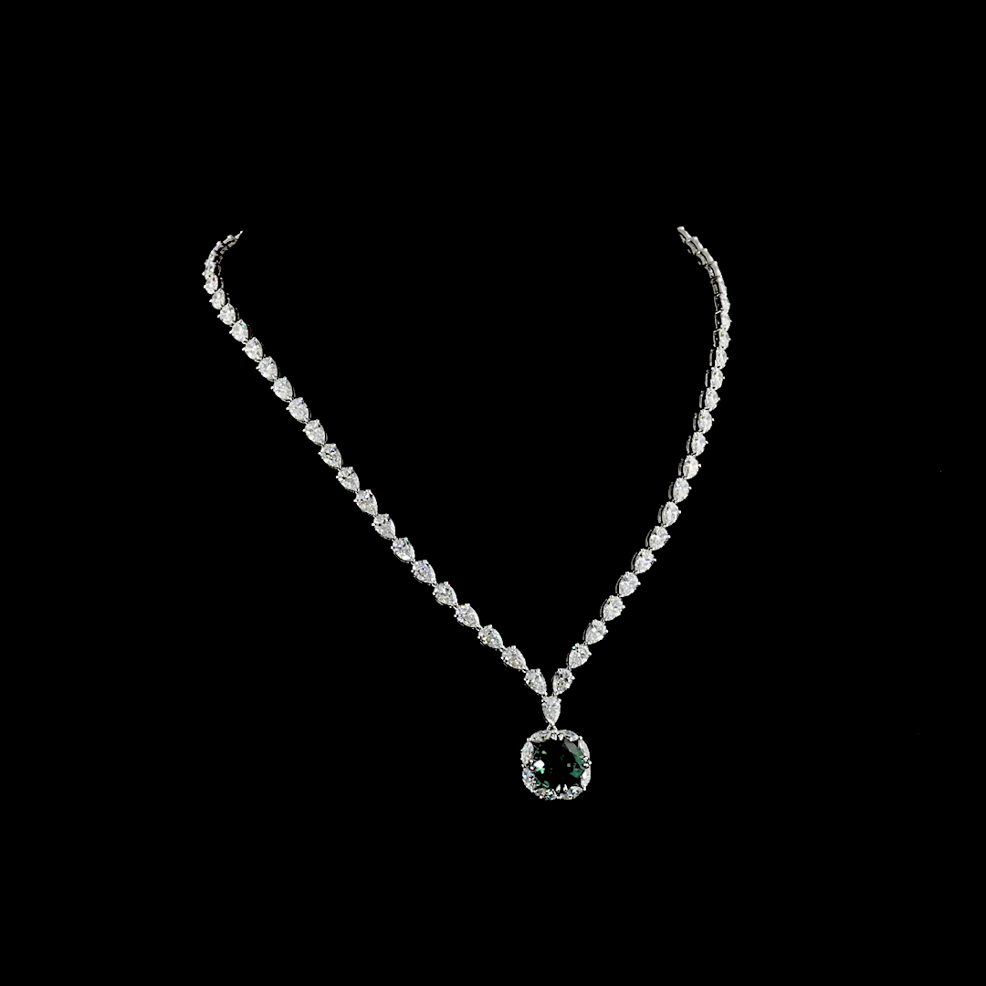 23.53 CTTW MIX Lab Diamond Special Necklace (VS1 Clarity)