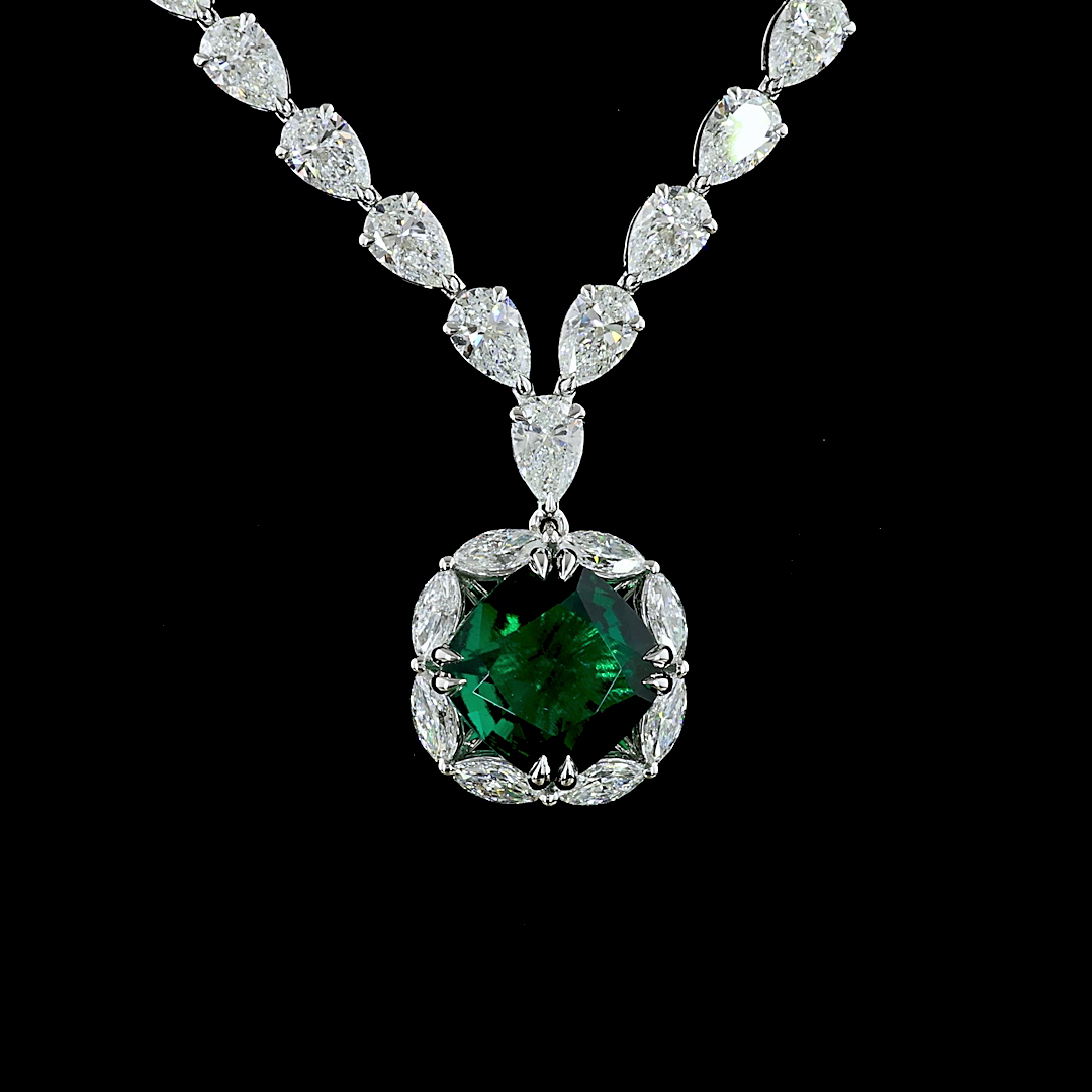 23.53 CTTW MIX Lab Diamond Special Necklace (VS1 Clarity)