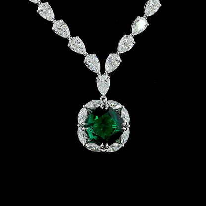 23.53 CTTW MIX Lab Diamond Special Necklace (VS1 Clarity)