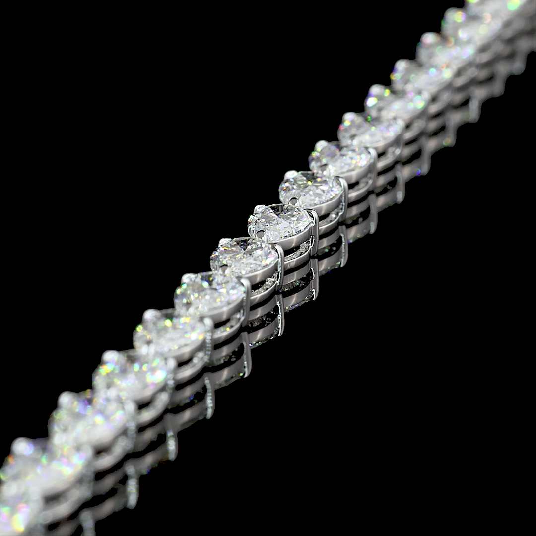 23.53 CTTW MIX Lab Diamond Special Necklace (VS1 Clarity)