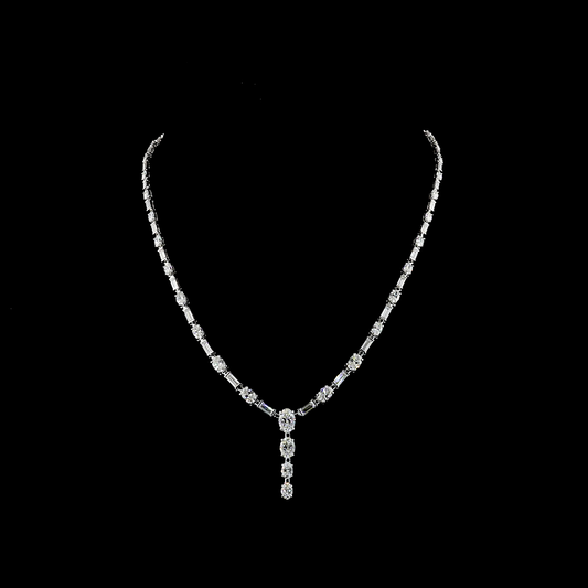 11.61 CTTW MIX Lab Diamond Special Necklace 16.5"