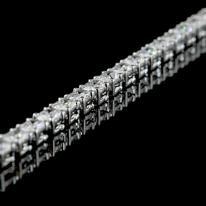 13.74 CTTW Oval Lab Diamond Lariat Necklace 16.5" (E Color and VS2 Clarity)