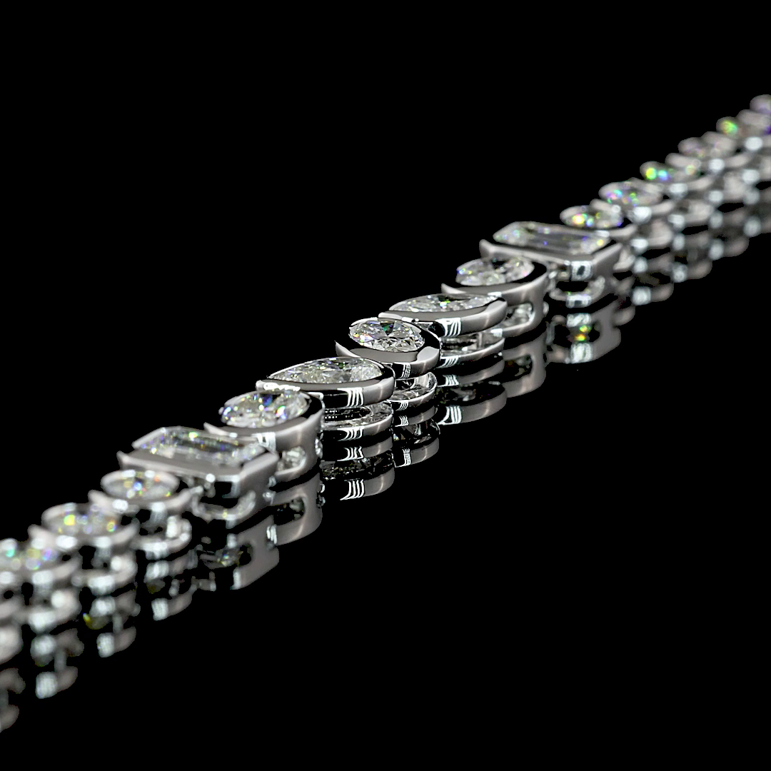 10.21 CTTW MIX Lab Diamond Special Necklace