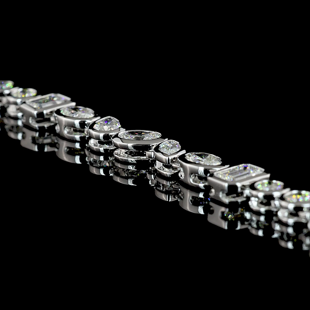 10.21 CTTW MIX Lab Diamond Special Necklace