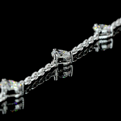 9.40 CTTW MIX Lab Diamond Special Necklace 16.5"