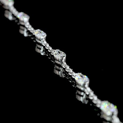 5.19 CTTW MIX Lab Diamond Special Necklace 16.5"