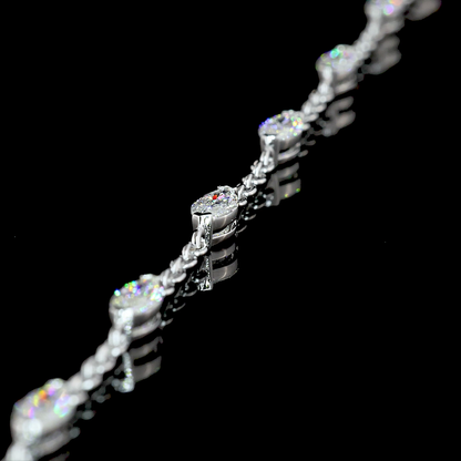 5.19 CTTW MIX Lab Diamond Special Necklace 16.5"