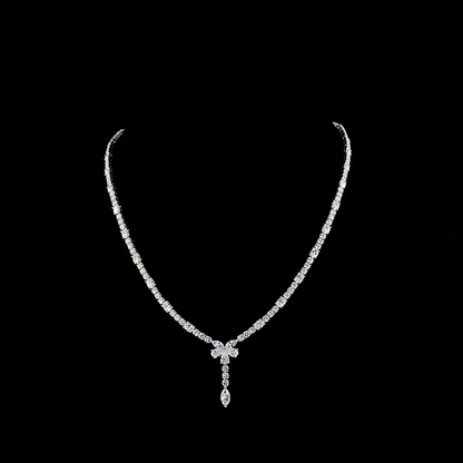 13.91 CTTW MIX Lab Diamond Special Necklace 16.5"