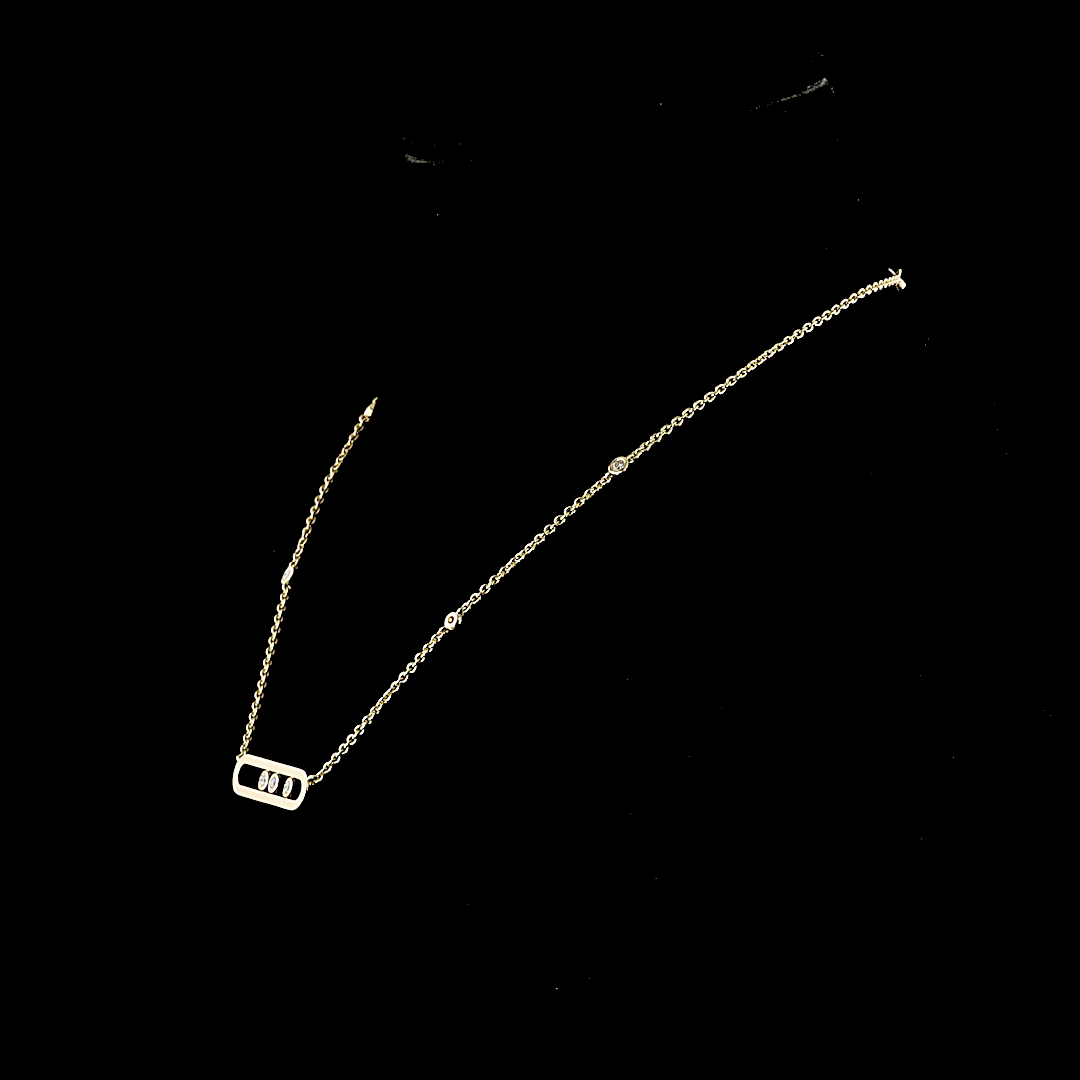 0.40 CTTW Round Lab Diamond Special Necklace (E Color and VS1 Clarity)
