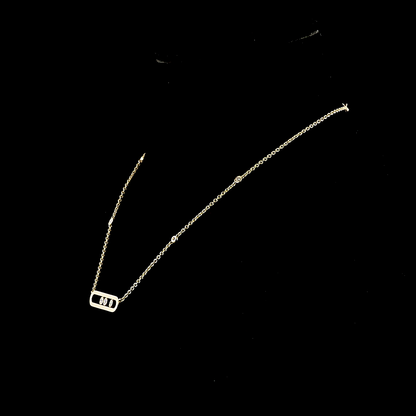 0.40 CTTW Round Lab Diamond Special Necklace (E Color and VS1 Clarity)