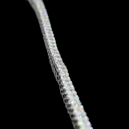 13.14 CTTW Oval Lab Diamond Lariat Necklace (E Color and VS Clarity)