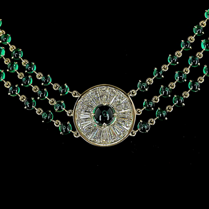 7.69 CTTW Round Lab Diamond Special Necklace (VS2 Clarity)