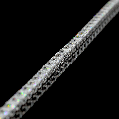 16.77 CTTW Oval Lab Grown Diamond Lariat Necklace 16" (E Color and VS Clarity)