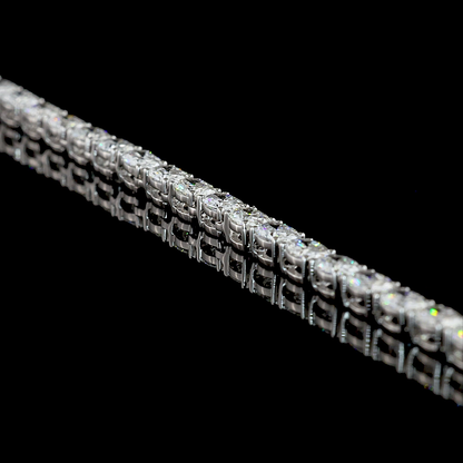 16.77 CTTW Oval Lab Grown Diamond Lariat Necklace 16" (E Color and VS Clarity)