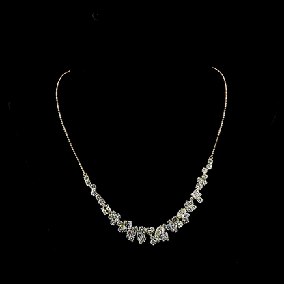 18.26 CTTW MIX Lab Grown Diamond Special Necklace 22" (E Color and VS1 Clarity)
