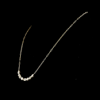 2.31 CTTW MIX Lab Grown Diamond Special Necklace 17" (E Color and VS1 Clarity)
