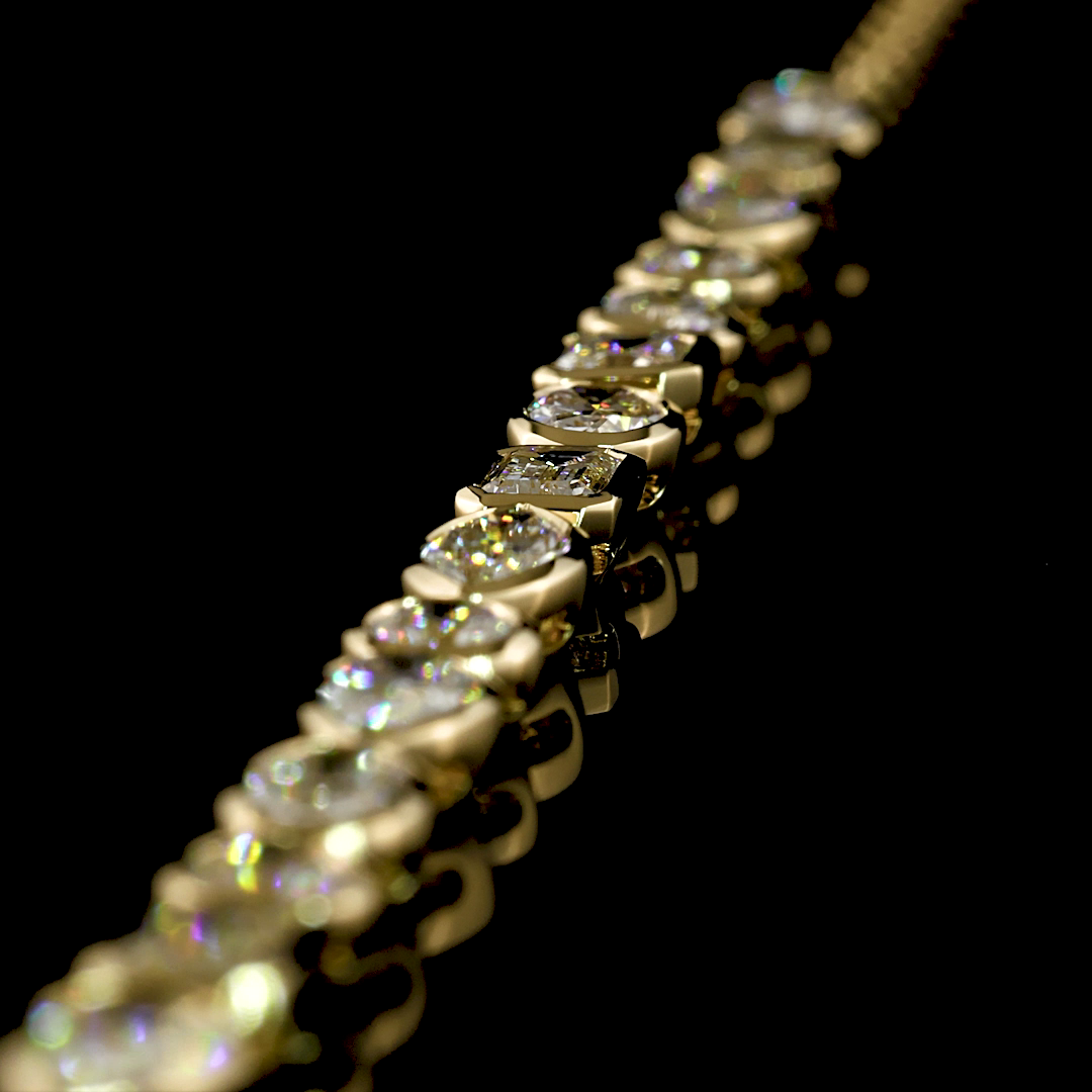 3.22 CTTW MIX Lab Diamond Special Necklace (F Color and VS Clarity)