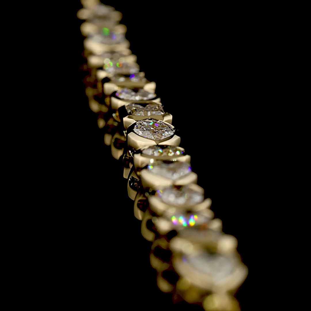 3.25 CTTW MIX Lab Diamond Special Necklace (F Color and VS Clarity)