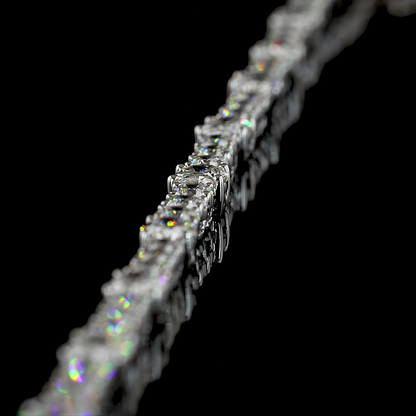 14.19 CTTW MIX Lab Diamond Lariat Necklace (E Color and VS1 Clarity)