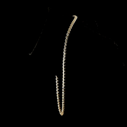 9.78 CTTW Marquise Lab Grown Diamond Tennis Necklace 16.5" (E Color and VS1 Clarity)