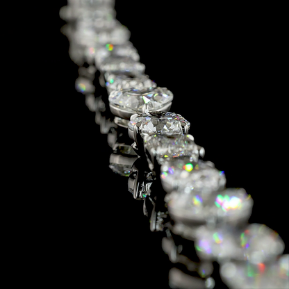 47.11 CTTW MIX Lab Grown Diamond Lariat Necklace 16.5" (E Color and VS1 Clarity)