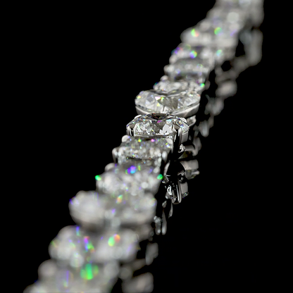 47.11 CTTW MIX Lab Grown Diamond Lariat Necklace 16.5" (E Color and VS1 Clarity)