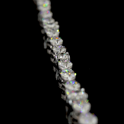 15.10 CTTW MIX Lab Grown Diamond Lariat Necklace 18" (F Color and VS1 Clarity)
