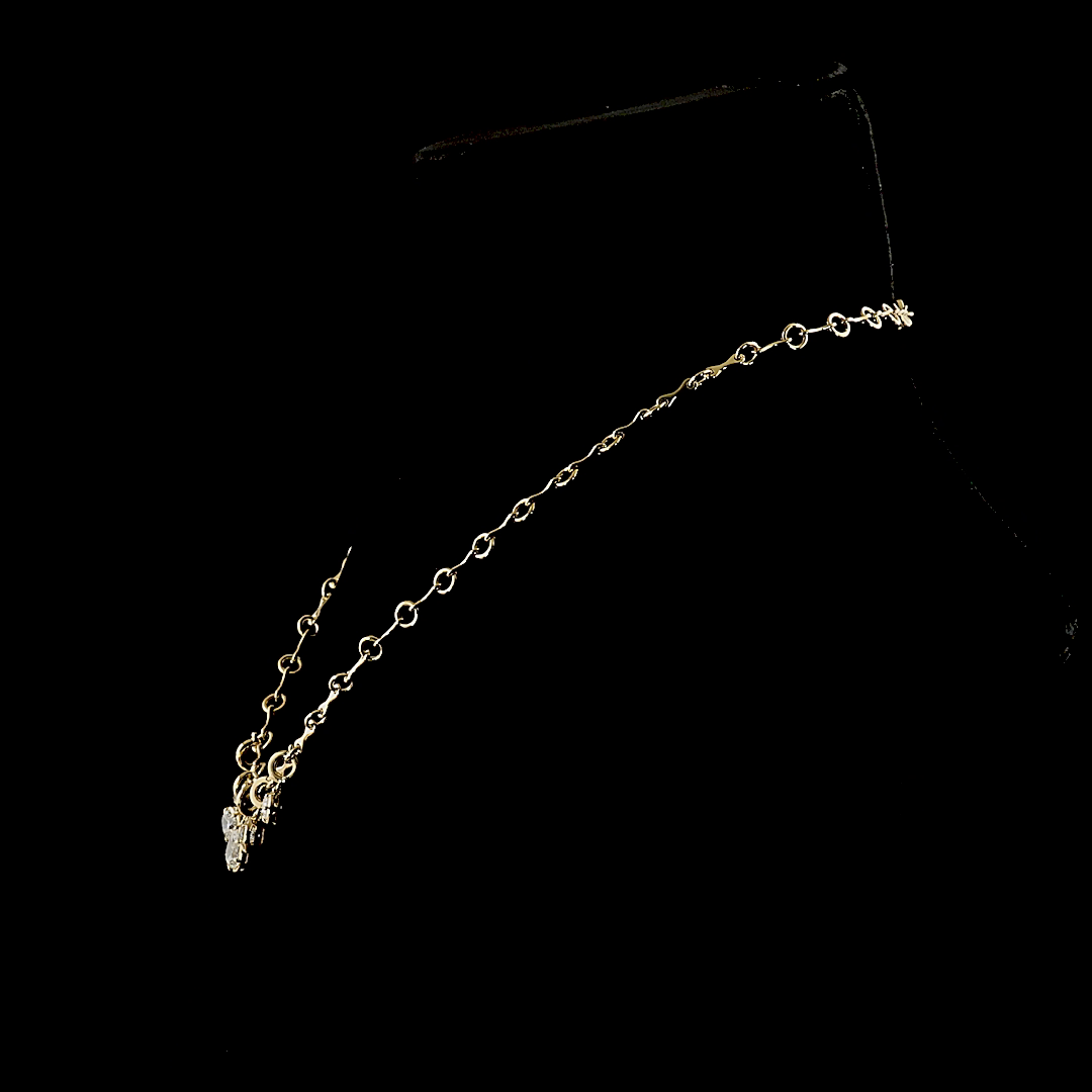 2.67 CTTW MIX Lab Grown Diamond Special Necklace 16.5" (E Color and VS1 Clarity)