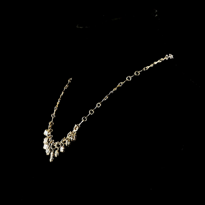 4.66 CTTW MIX Lab Grown Diamond Station Necklace 16" (E Color and VS1 Clarity)
