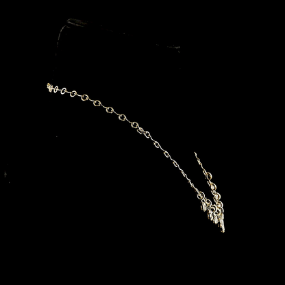 4.68 CTTW MIX Lab Grown Diamond Station Necklace 16.5" (D Color and VS1 Clarity)