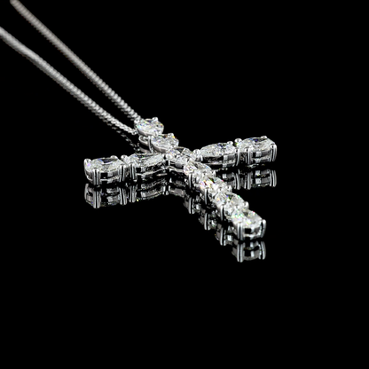 4.18 CTTW MIX Lab Diamond Symbol Necklace Pendant