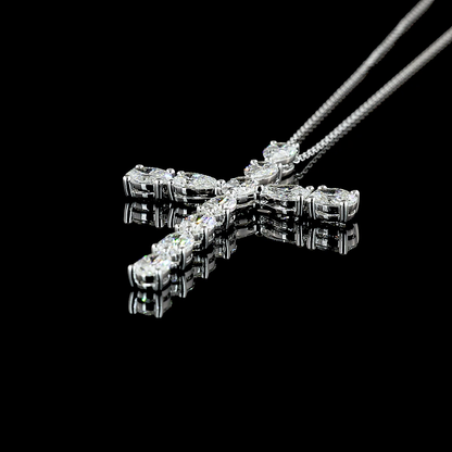 4.18 CTTW MIX Lab Diamond Symbol Necklace Pendant