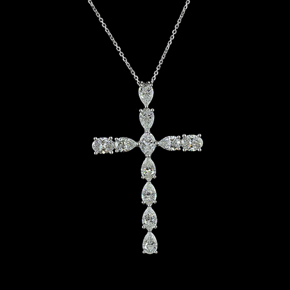 4.18 CTTW MIX Lab Diamond Symbol Necklace Pendant