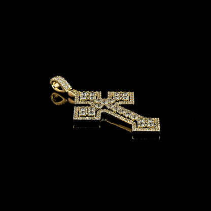 1.22 CTTW Round Lab Diamond Round Necklace Pendant (E Color and VS Clarity)