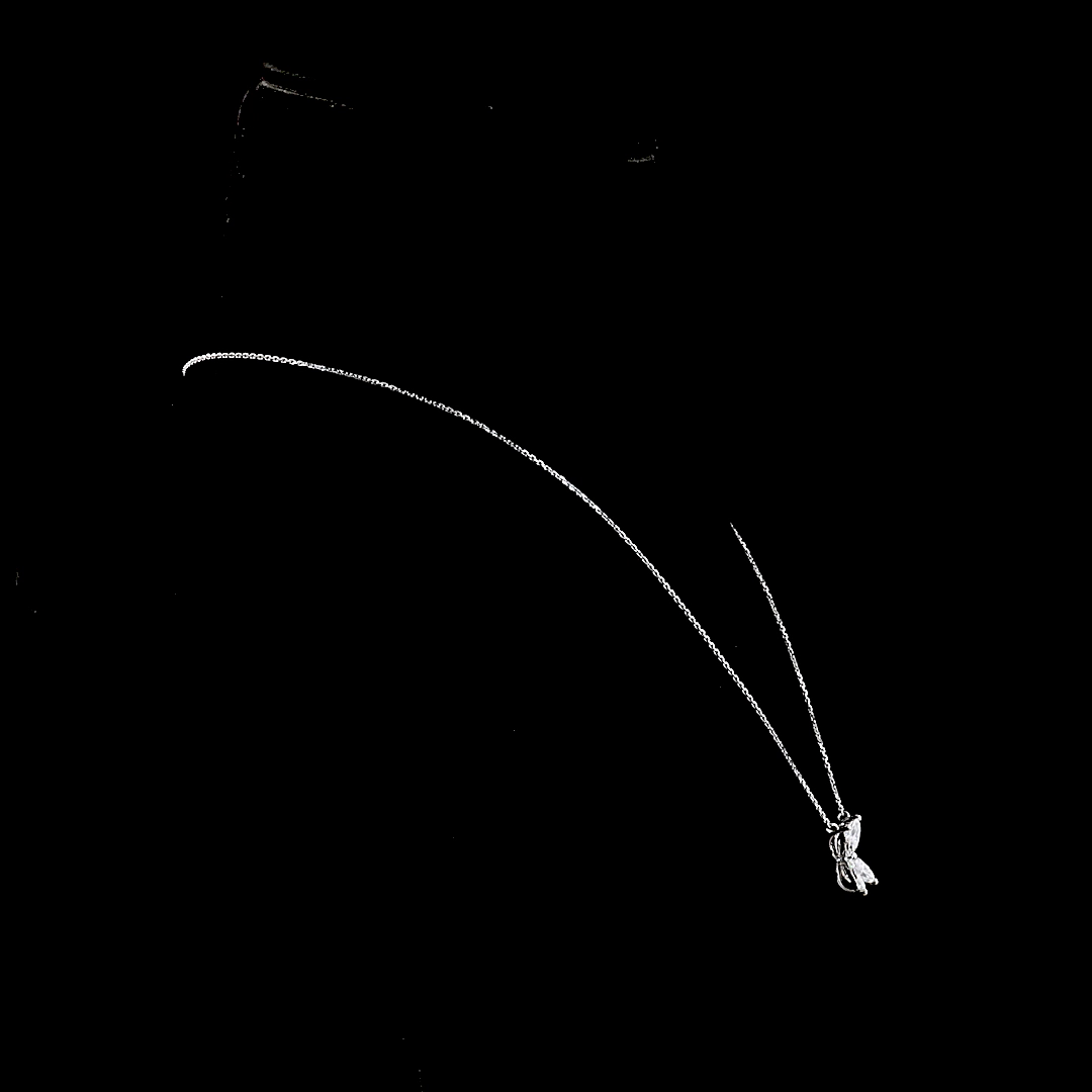 2.07 CTTW Marquise Lab Grown Diamond Marquise Necklace Pendant 18" (E Color and VS Clarity)