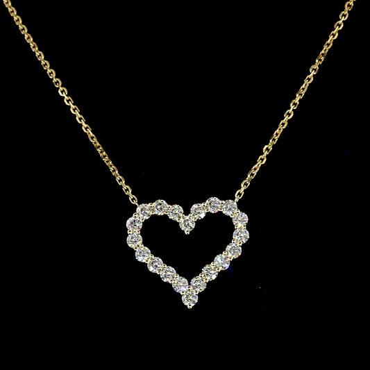 0.92 CTTW Round Lab Grown Diamond Round Necklace Pendant 16" (E Color and VS Clarity)