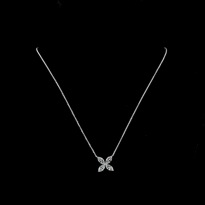 2.06 CTTW Marquise Lab Diamond Special Necklace Pendant (F Color and VS+ Clarity)
