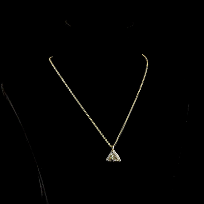 1.53 CTTW Heart Lab Diamond Solitaire Necklace Pendant (F Color and VS1 Clarity)