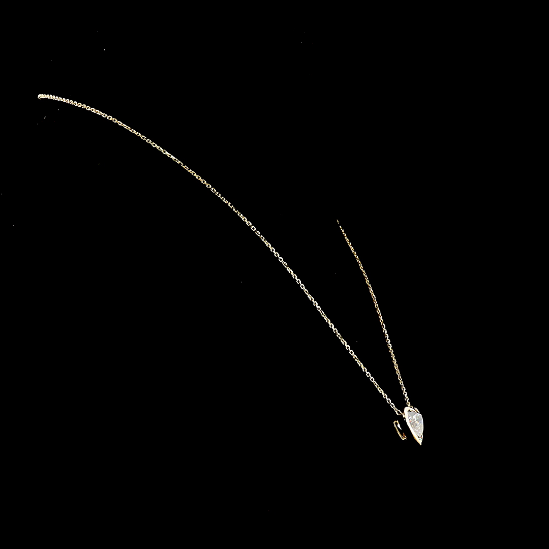 5.21 CT Heart Lab Grown Diamond Solitaire Necklace Pendant 16" (F Color and VS1 Clarity)