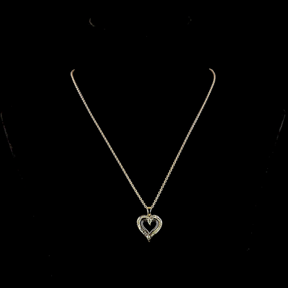 0.37 CTTW AB Lab Grown Diamond Special Necklace Pendant 18" (E Color and VS1 Clarity)