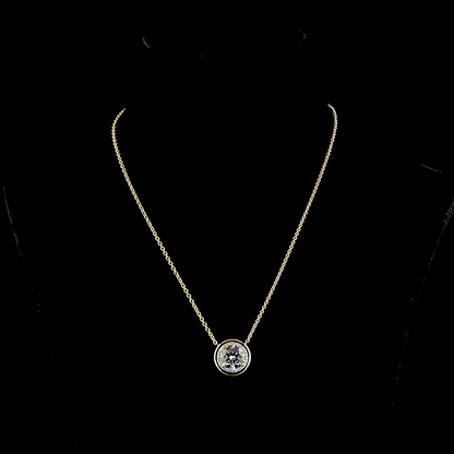 5.29 CTTW Round Lab Diamond Special Necklace Pendant (E Color and VS1/VVS2 Clarity)