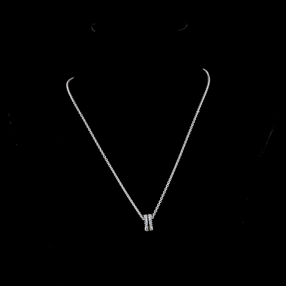 1.21 CTTW Bag Lab Grown Diamond Special Necklace Pendant 18" (E Color and VS1 Clarity)