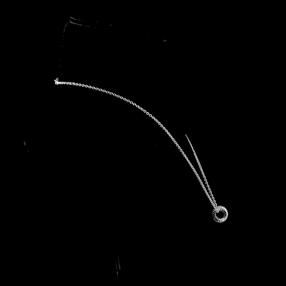 1.21 CTTW Bag Lab Grown Diamond Special Necklace Pendant 18" (E Color and VS1 Clarity)
