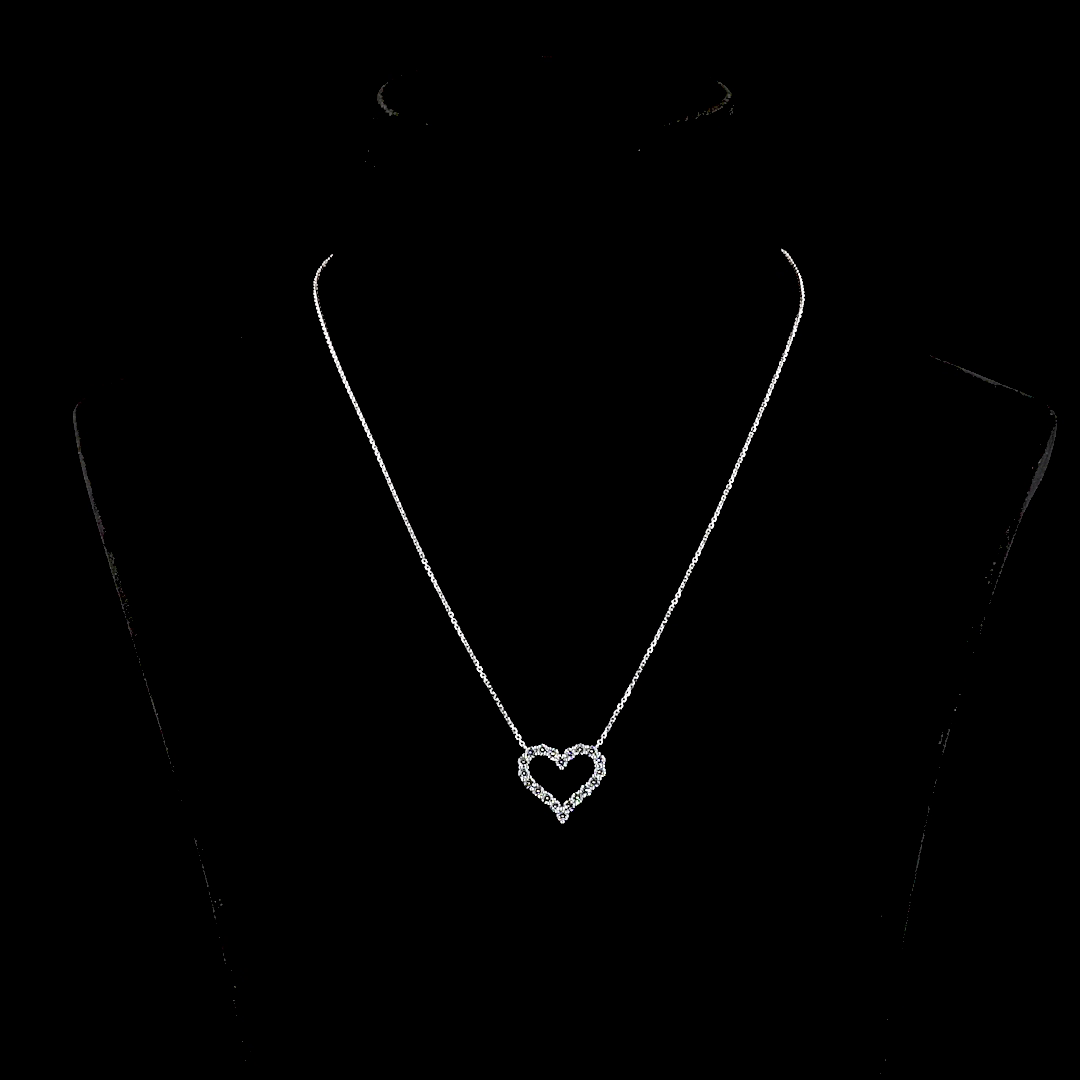 0.91 CTTW Round Lab Diamond Special Necklace Pendant (E Color and VS1 Clarity)