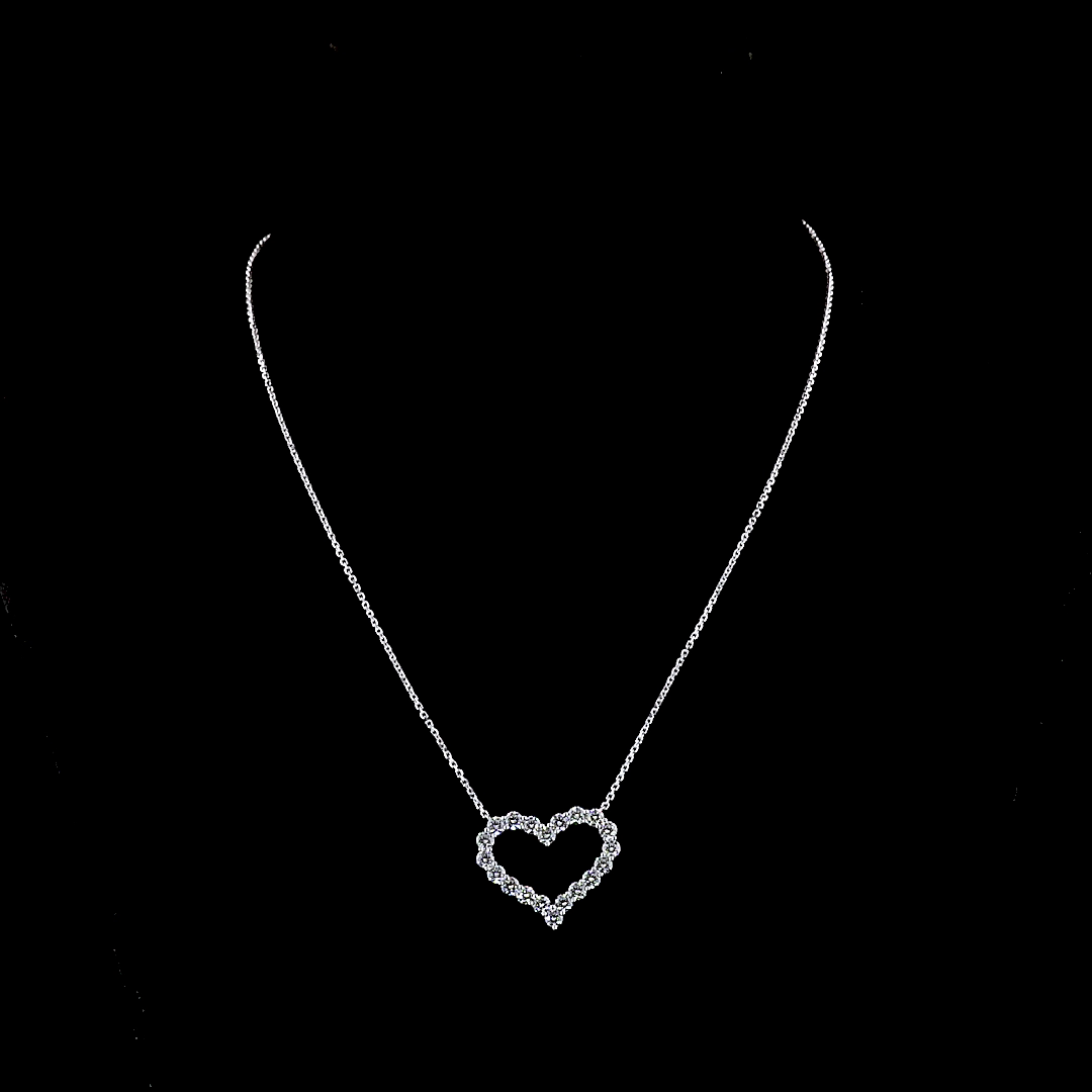 2.03 CTTW Round Lab Diamond Special Necklace Pendant (E Color and VS1 Clarity)