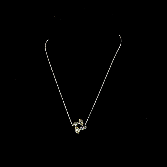 2.08 CTTW Marquise Lab Grown Diamond Special Necklace Pendant 17" (E Color and VS1 Clarity)