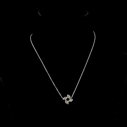 1.04 CTTW Marquise Lab Grown Diamond Special Necklace Pendant 16" (E Color and VS1 Clarity)