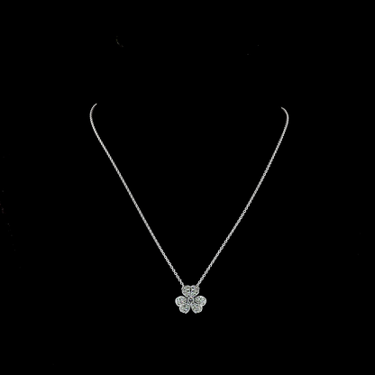 0.69 CTTW Round Lab Grown Diamond Special Necklace Pendant 17" (E Color and VS1 Clarity)