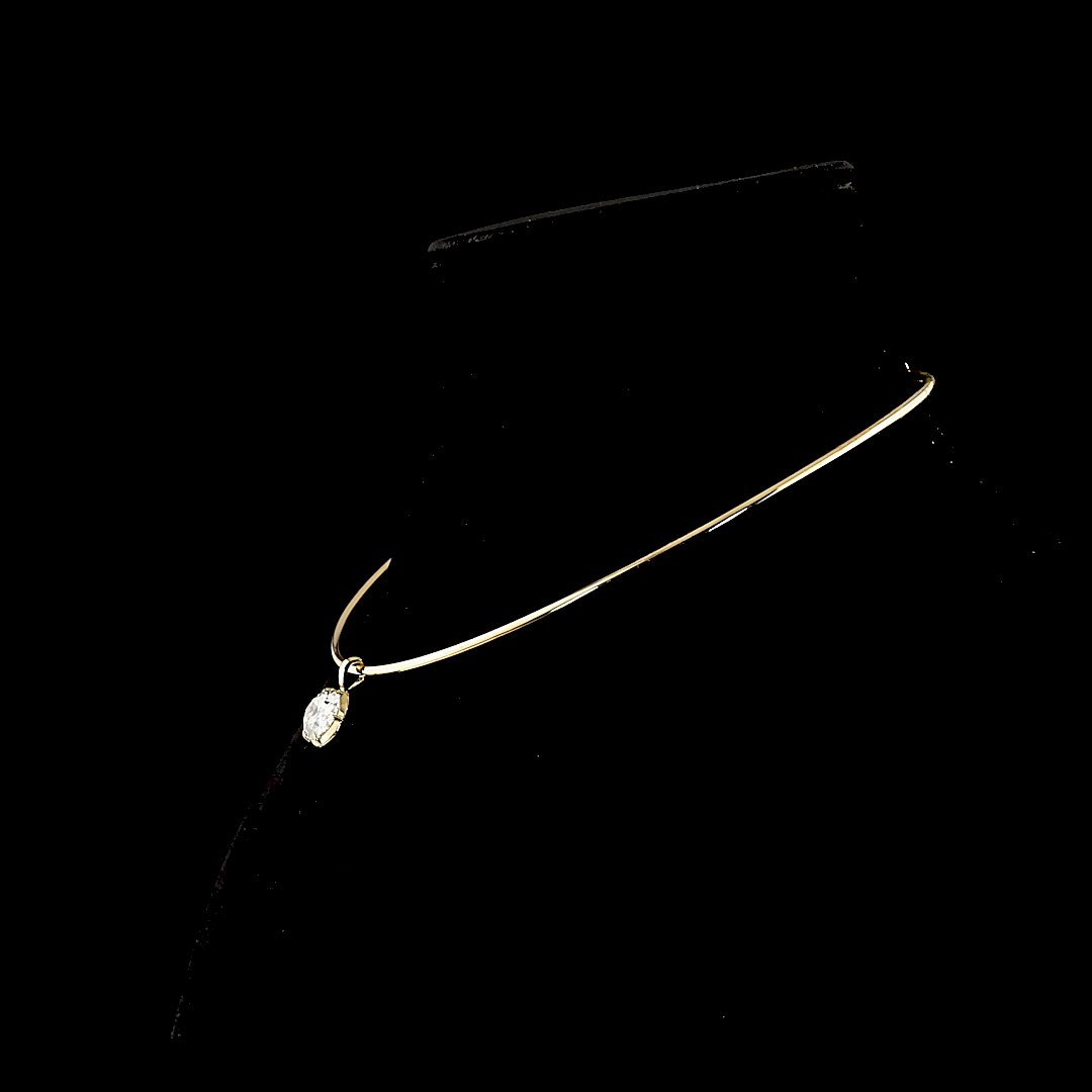5.10 CT Oval Lab Grown Diamond Solitaire Necklace Pendant 15" (F Color and VVS2 Clarity)