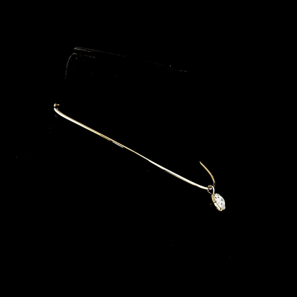 7.04 CT Oval Lab Grown Diamond Solitaire Necklace Pendant 15" (F Color and VS1 Clarity)